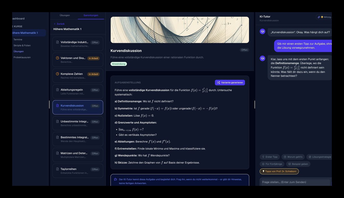heyprof: Eine KI-gestützte Plattform für die Hochschullehre